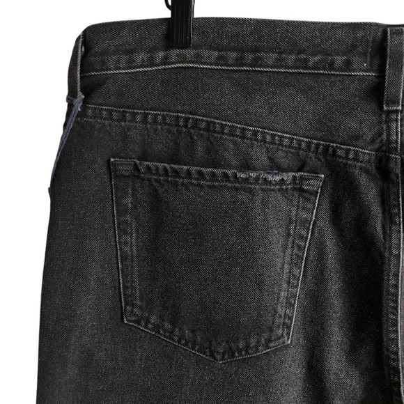 Citizens of Humanity Neve Relaxed Straight Black Jeans Sz 33 Obsidian NWT NEW - Picture 10 of 14